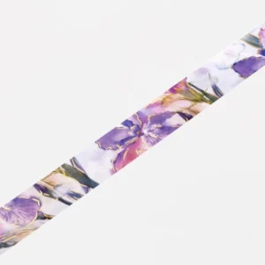 BGM | Masking Tape 20 mm x 5 m WATERCOLOR FLOWER - Iris
