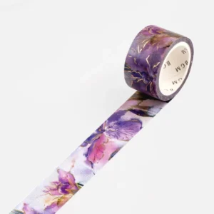 BGM | Masking Tape 20 mm x 5 m WATERCOLOR FLOWER - Iris