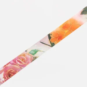 BGM | Masking Tape 20 mm x 5 m WATERCOLOR FLOWER - Rose