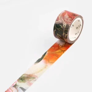 BGM | Masking Tape 20 mm x 5 m WATERCOLOR FLOWER - Rose