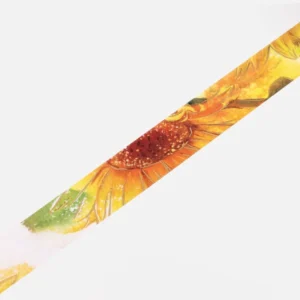 BGM | Masking Tape 20 mm x 5 m WATERCOLOR FLOWER - Sunflower