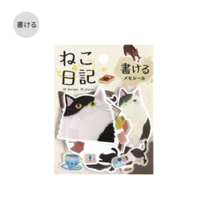 BGM | Notas adhesivas CAT DIARY Memo Sticker (30) - Black