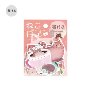 BGM | Notas adhesivas CAT DIARY Memo Sticker (30) - Pink