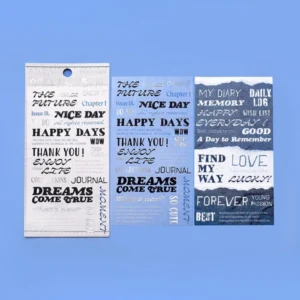 BGM | Pegatinas COLLAGE SEAL Sheet Sticker - Message