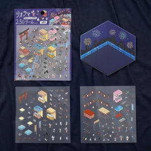 BGM | Pegatinas DIORAMA 2.5D Sticker - Matsuri