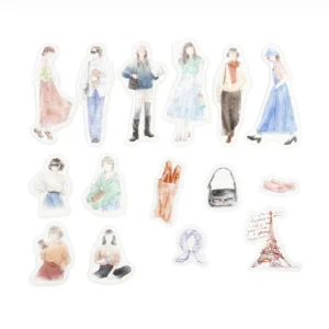 BGM | Pegatinas Sticker Flake COORDINATE CHERIE (45) - Paris