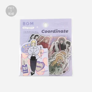 BGM | Pegatinas Sticker Flake COORDINATE WATERCOLOR (45) - Fashion girl