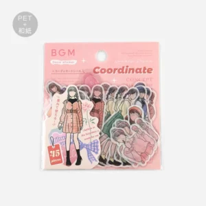 BGM | Pegatinas Sticker Flake COORDINATE WATERCOLOR (45) - Lovely Style