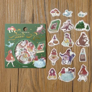 BGM | Pegatinas Sticker Flake FAIRY TALES (45) - Red Riding Hood