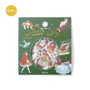 BGM | Pegatinas Sticker Flake FAIRY TALES (45) - Red Riding Hood