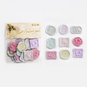 BGM | Pegatinas lacre SEALING Seal - Flower Mail