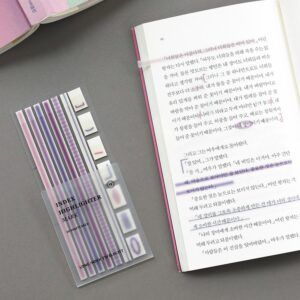 ICONIC | Marcadores Adhesivos (160) - Index Long Highlighter MARK 13 Twilight