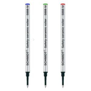 KAWECO | Recambio Ceramic Roller 0,7 mm SCHMIDT - azul, rojo y verde