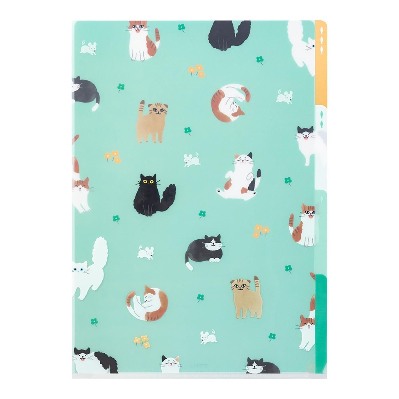 MIDORI | Archivador 3 fundas transparentes A4 - Cat A