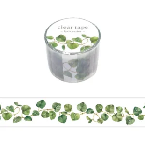 MIND WAVE | Masking Tape 30 mm x 5 m CLEAR - Lyric series Pothos