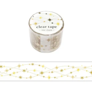 MIND WAVE | Masking Tape 30 mm x 5 m CLEAR - Star Chain