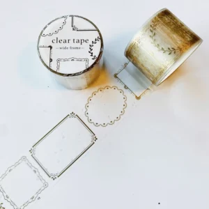 MIND WAVE | Masking Tape 30 mm x 5 m CLEAR Wide Frame