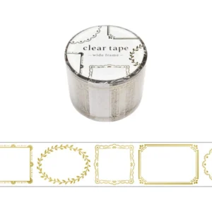 MIND WAVE | Masking Tape 30 mm x 5 m CLEAR Wide Frame