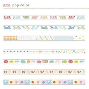 MIND WAVE | Masking Tape 7 mm x 5 m CLEAR POP COLOR - Cat