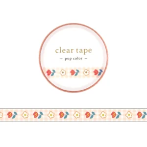 MIND WAVE | Masking Tape 7 mm x 5 m CLEAR POP COLOR - Flower