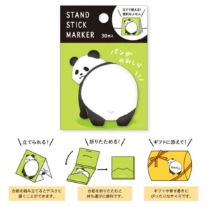MIND WAVE | Notas adhesivas Stand Stick Marker - Panda's Butt