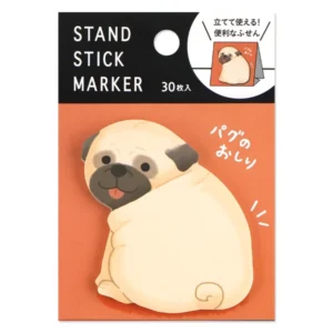 MIND WAVE | Notas adhesivas Stand Stick Marker - Pug's Hips