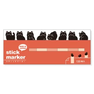 MIND WAVE | Notas adhesivas Stick Marker - Black Cat