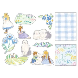 MIND WAVE | Pegatinas BLOOMING Sticker - Blue