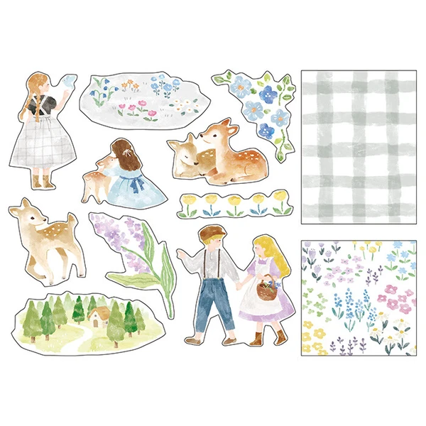 MIND WAVE | Pegatinas BLOOMING Sticker - Gray - Imagen 2