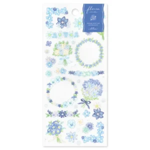 MIND WAVE | Pegatinas FLORIA Sticker - Blue