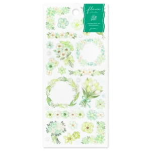 MIND WAVE | Pegatinas FLORIA Sticker - Green