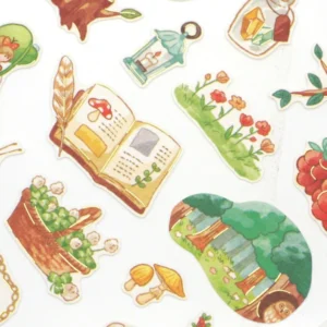 MIND WAVE | Pegatinas FUSHIGI NA SEKAI Sticker – Exciting Forest Adventure