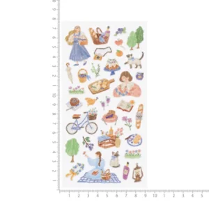 MIND WAVE | Pegatinas LUSH BASKET Sticker – Blue