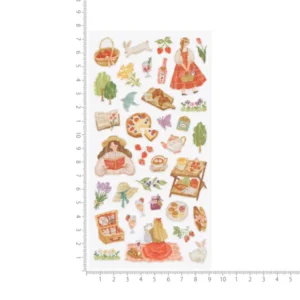 MIND WAVE | Pegatinas LUSH BASKET Sticker – Red