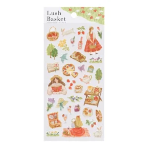 MIND WAVE | Pegatinas LUSH BASKET Sticker – Red