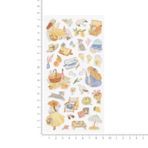 MIND WAVE | Pegatinas LUSH BASKET Sticker – Yellow