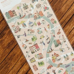 MIND WAVE | Pegatinas MACHI MAP Sticker – Orange City