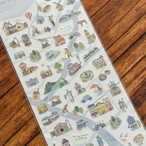 MIND WAVE | Pegatinas MACHI MAP Sticker – White City