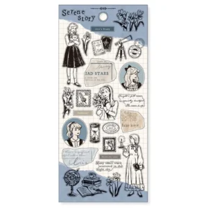 MIND WAVE | Pegatinas SERENE STORY Sticker - Iris's Study