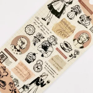MIND WAVE | Pegatinas SERENE STORY Sticker - Rose's Tea Party