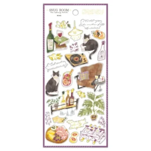MIND WAVE | Pegatinas SNUG ROOM Sticker – Wine
