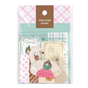 MIND WAVE | Pegatinas Yori Dori Sticker - Swan and Reading