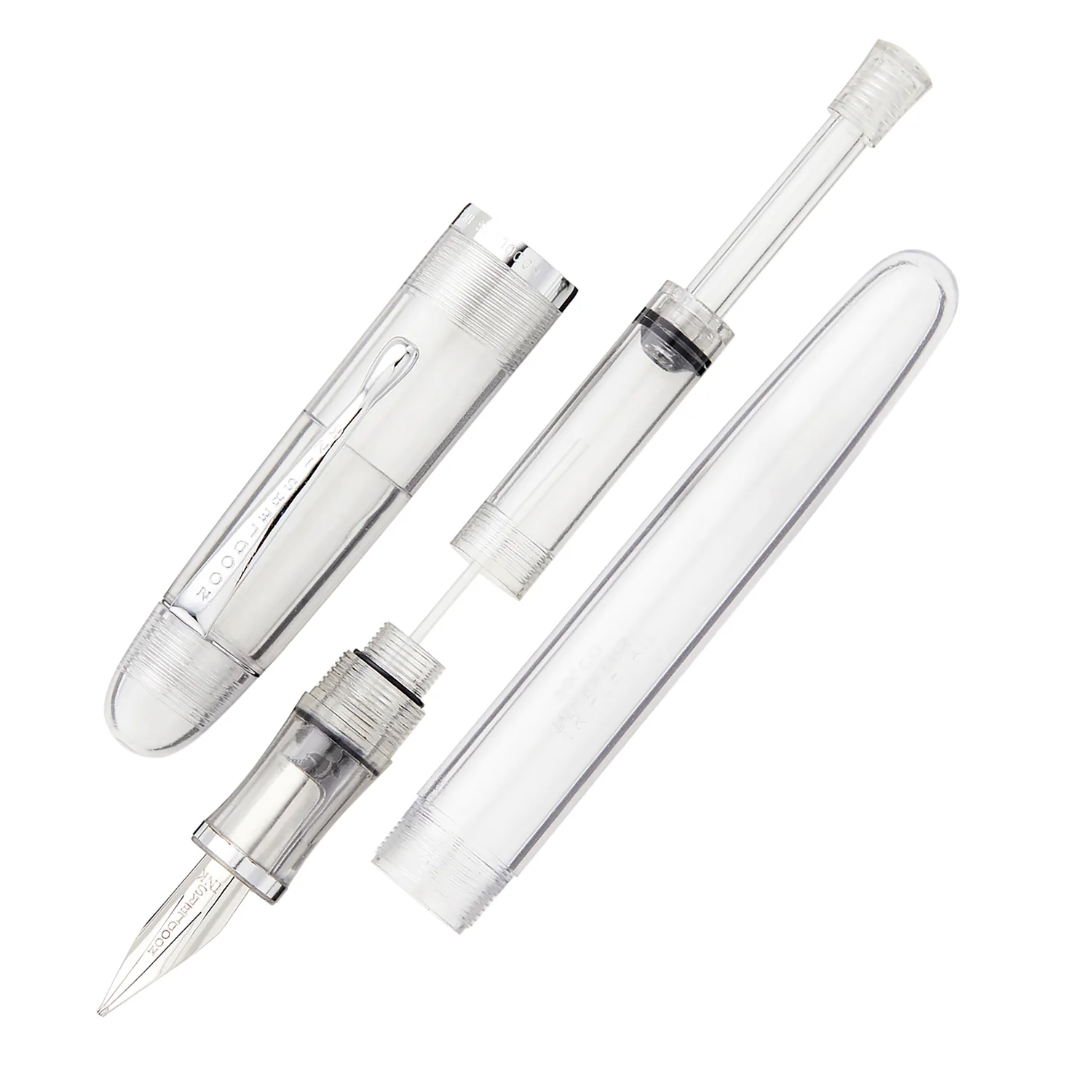 NOODLER'S | Pluma Estilográfica Pistón TRIPLE TAIL FLEX - Clear - Imagen 4
