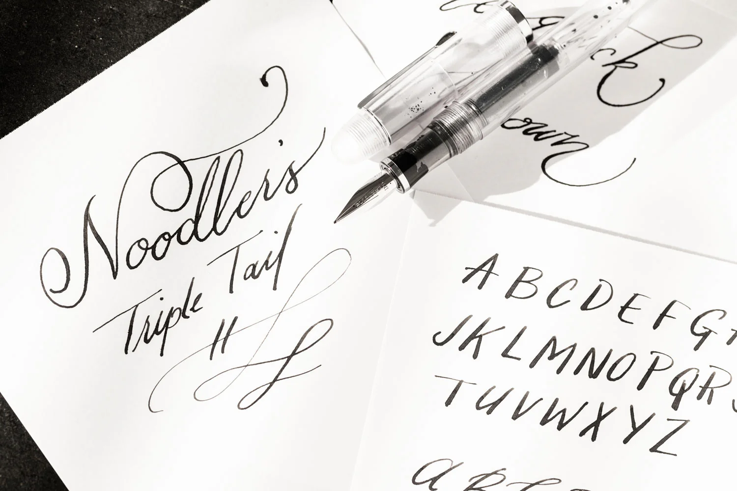 NOODLER'S | Pluma Estilográfica Pistón TRIPLE TAIL FLEX - Truk Lagoon - Imagen 8