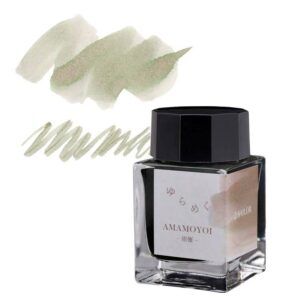 SAILOR | Tintero Vidrio 20 ml YURAMEKU - Verde Amamoyoi