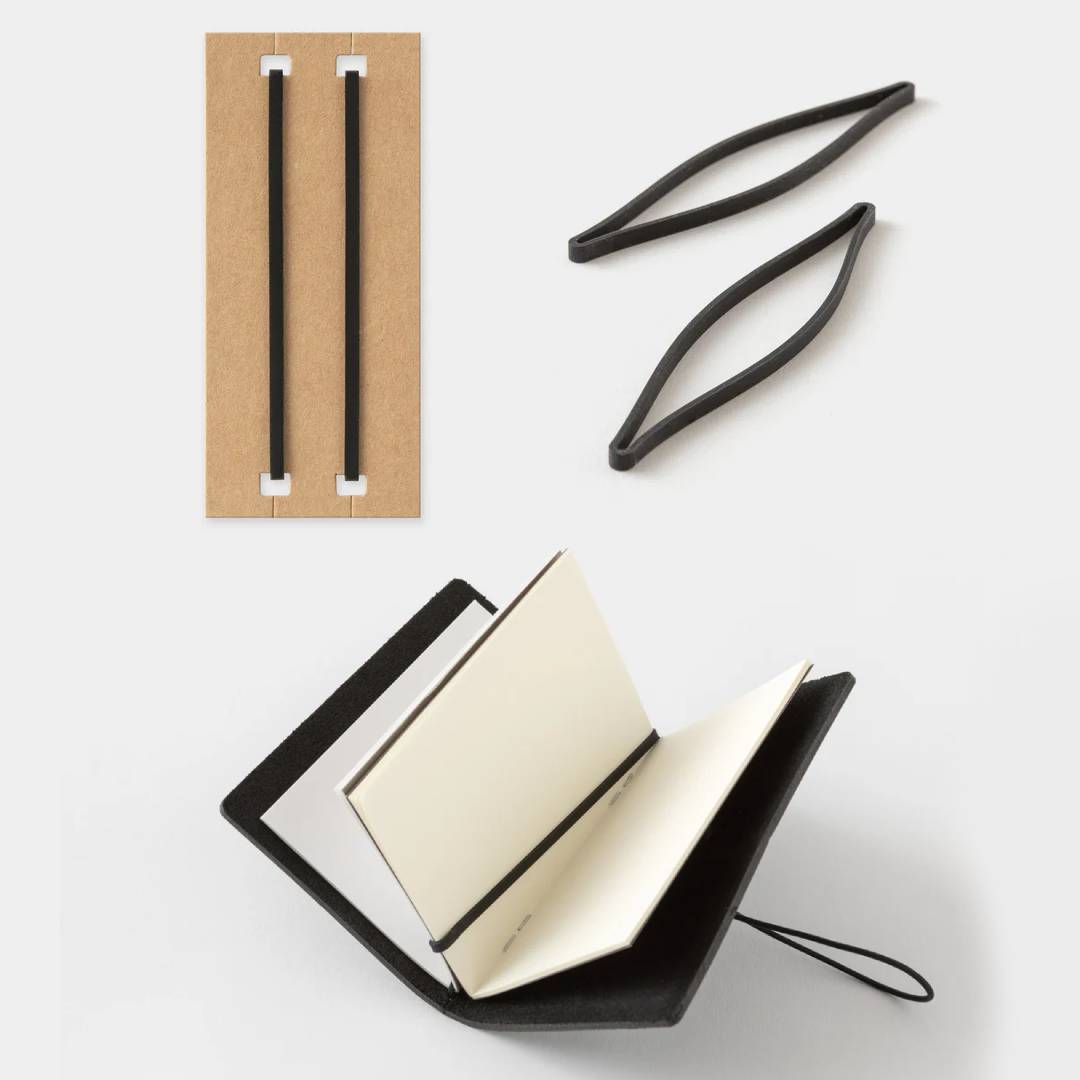 (PREVENTA) TRAVELER'S COMPANY | Notebook Card Size Set 20th Anniversary Limited Edition - Black - Imagen 5