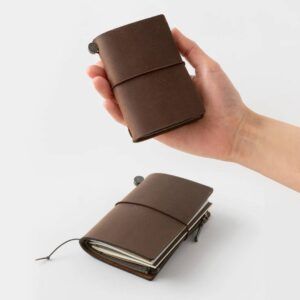 (PREVENTA) TRAVELER'S COMPANY | Notebook Card Size Set 20th Anniversary Limited Edition - Brown