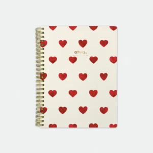 ALL THE WAYS TO SAY | Cuaderno Anillas B6 Rayado - Hearts
