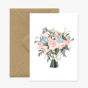 ALL THE WAYS TO SAY | Tarjeta de Felicitación Amor - Bouquet with love