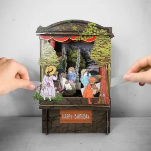 ALLJOY DESIGN | Tarjeta de Felicitación 3D - Paper Theatre - Children